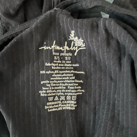 Free People Strappy Ribbed Bodysuit - Picture 3 of 3